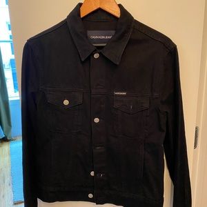 Men’s Black Calvin Klein Jean Jacket
